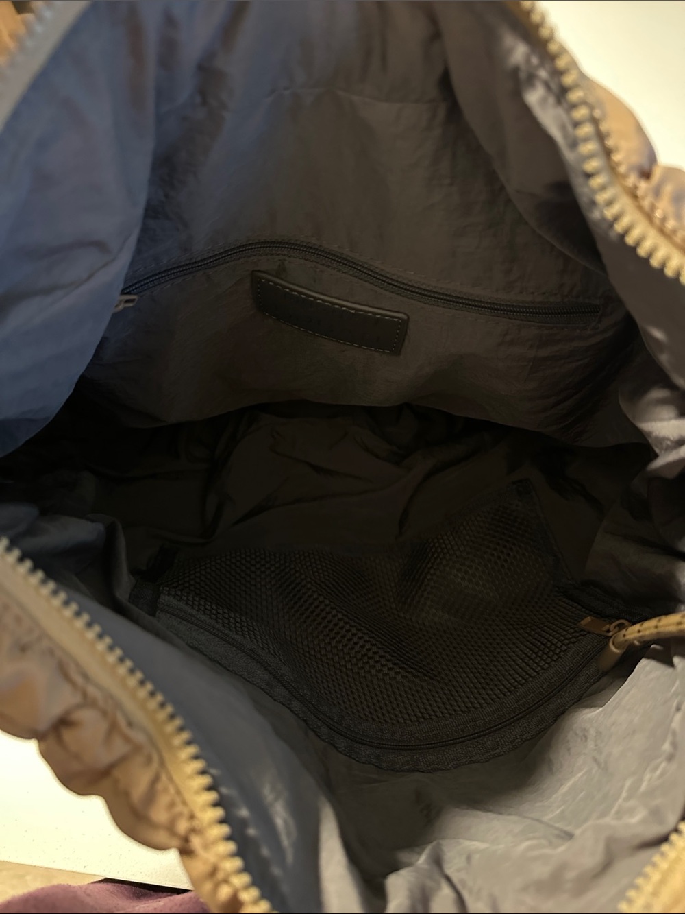Tan shoulder bag - Picture 6 of 7